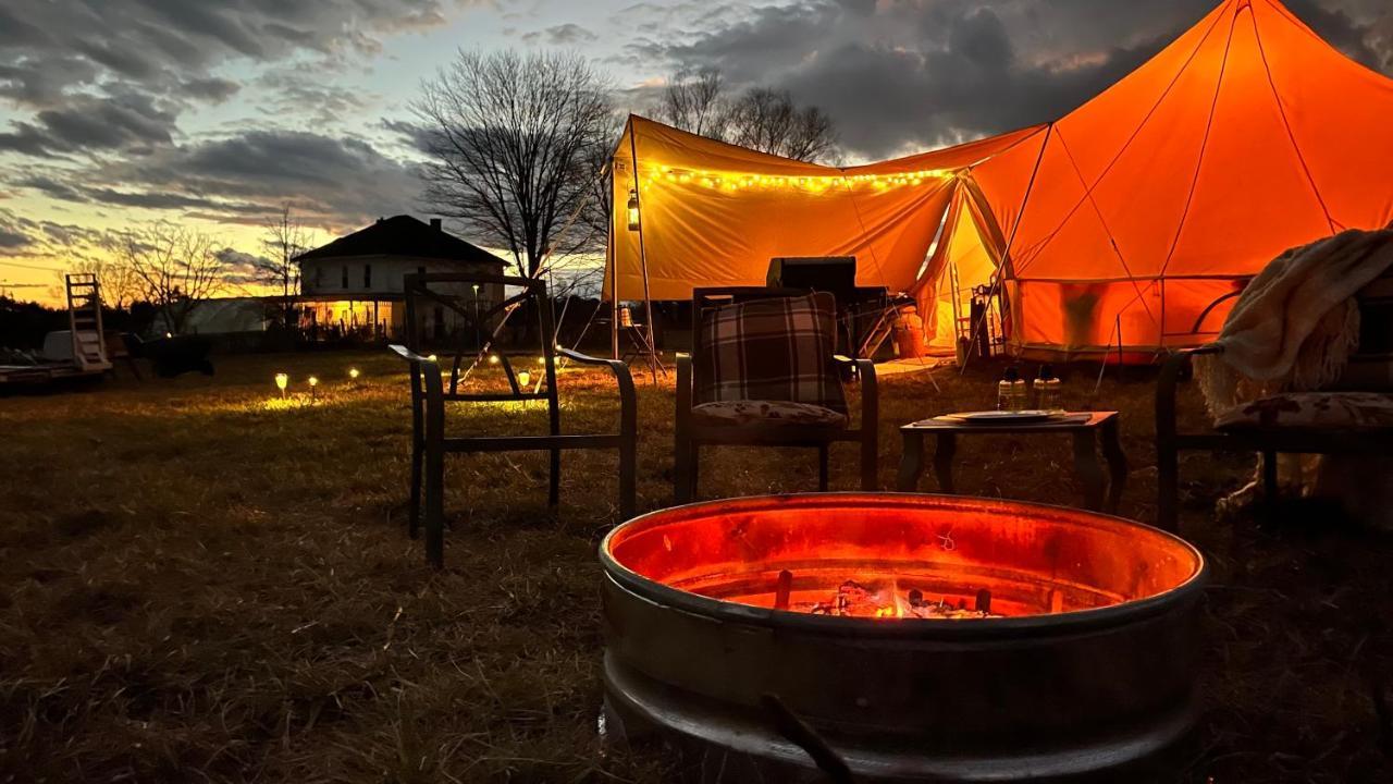 Shenandoah Valley Glamping - Amazing Views - Farm Edinburg Exterior foto
