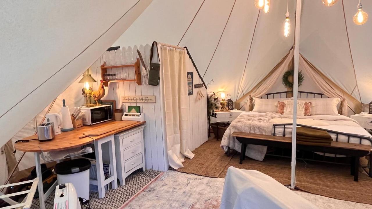 Shenandoah Valley Glamping - Amazing Views - Farm Edinburg Exterior foto